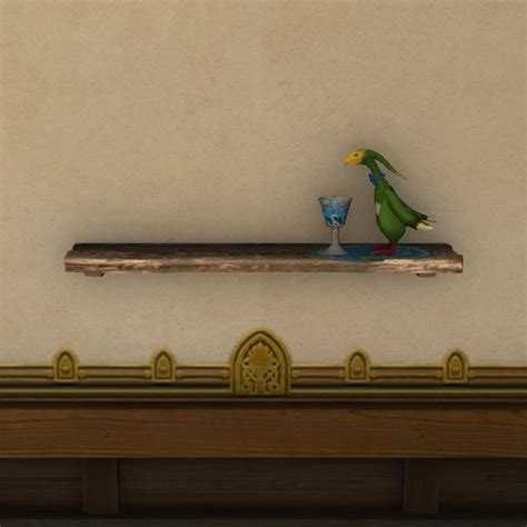 It is a token which you can exchange for the old i90 myth. . Antique wall shelf ffxiv